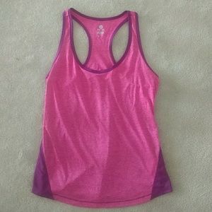 EUC Old Navy Active Racerback Pink Workout Tank